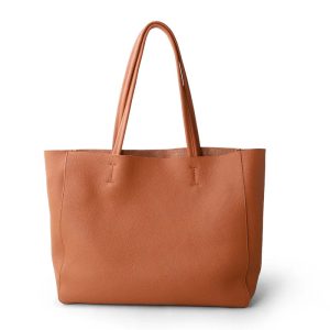 Sac Fourre-tout Cuir de Vache Souple