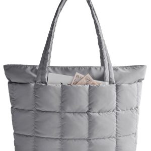 Sac Fourre-tout Rembourré Extensible Décontracté Femme