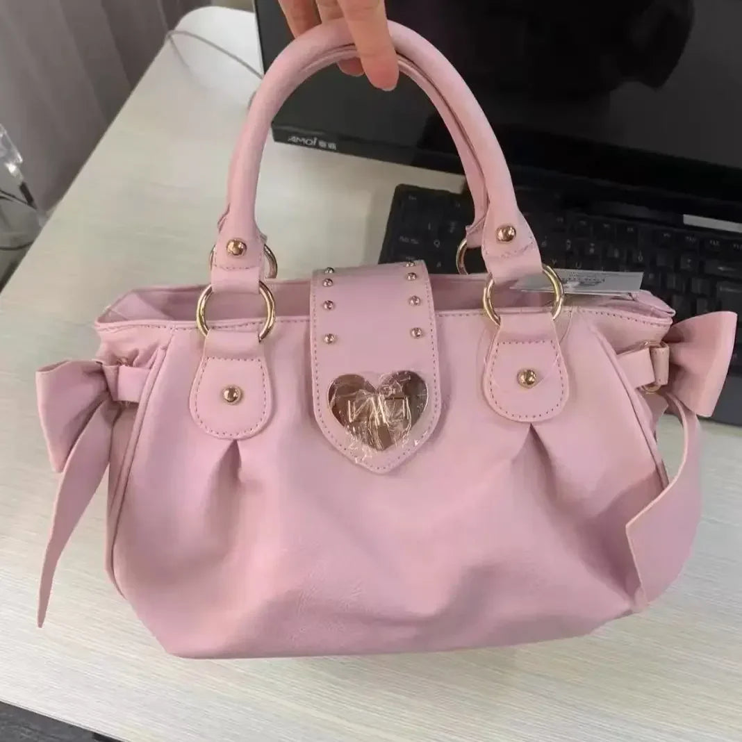 Sac Fourre-tout Femme Rose Style Japonais