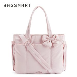 Sac Fourre-tout rembourré nœud féminin