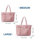 Sac Fourre-tout Rose Contemporain Spacieux