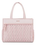 Sac Fourre-tout Rose Poudré Structuré