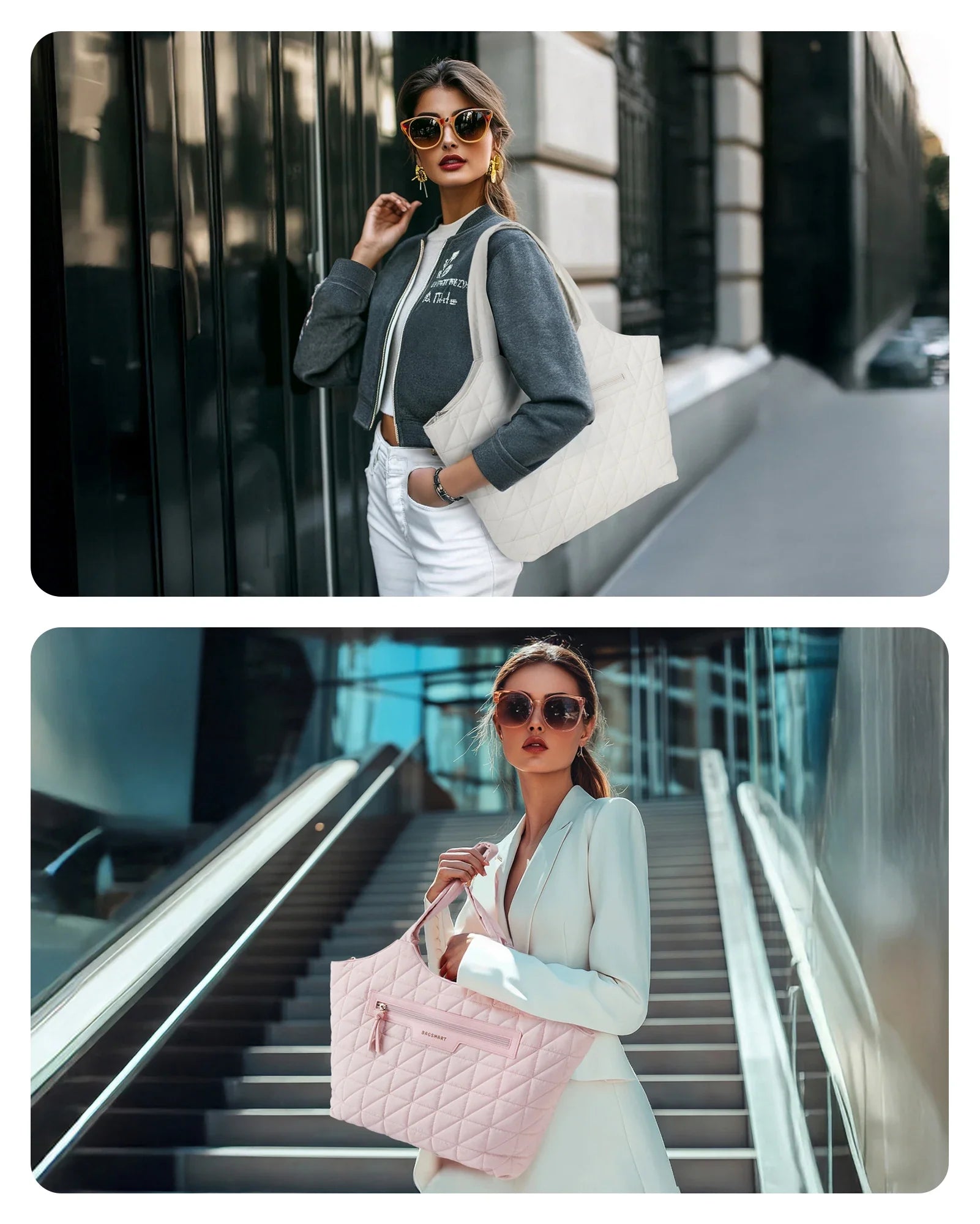 Sac Fourre-tout Épaule Polyvalent Clair