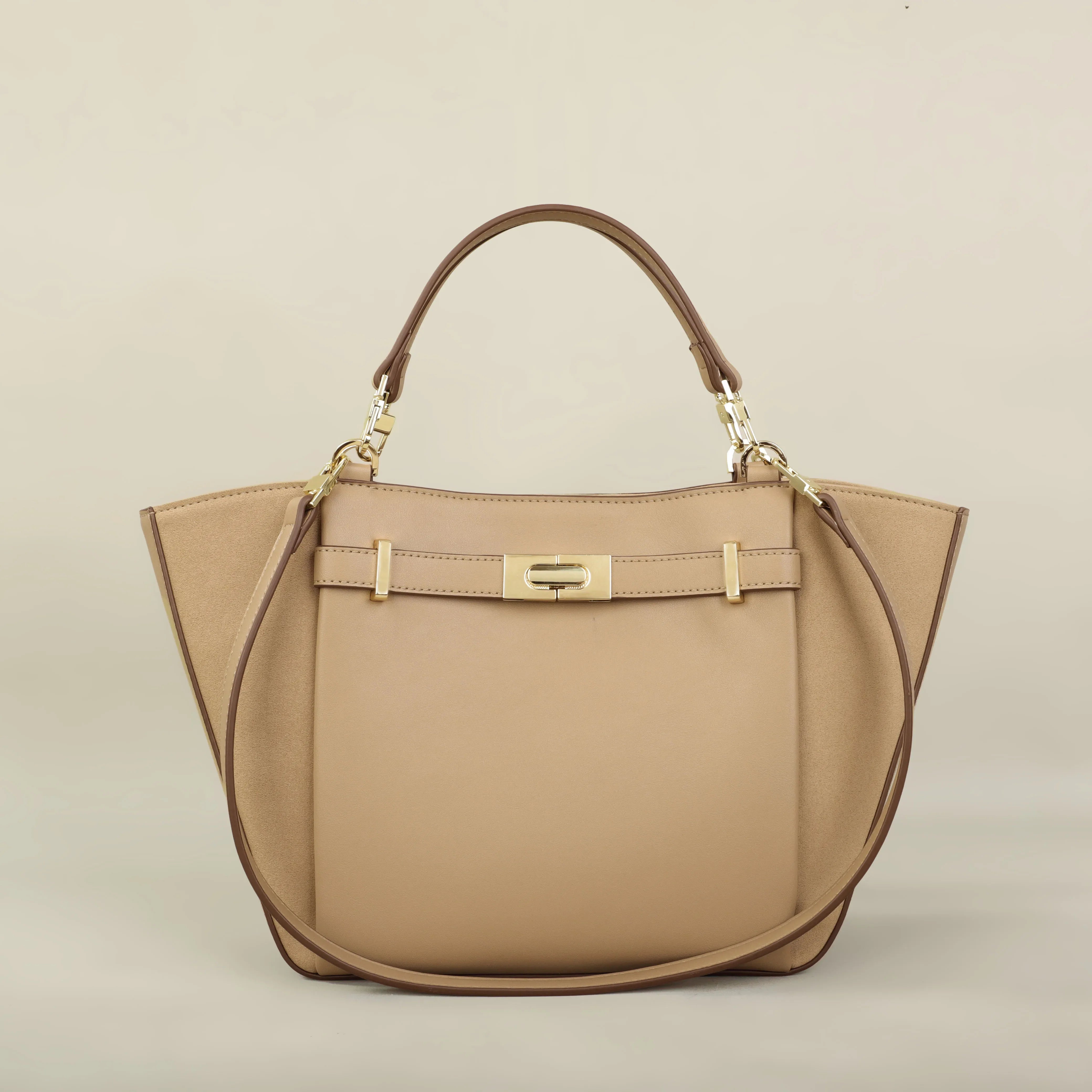 Sac Fourre-tout Épaule Similicuir Souple Élégant