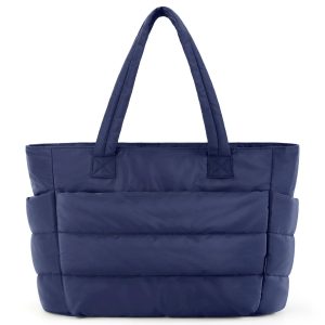 Sac Fourre-tout Polyester Rembourré Bleu Marine