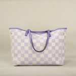 Sac Fourre-tout Femme Carreaux Lilas Doux