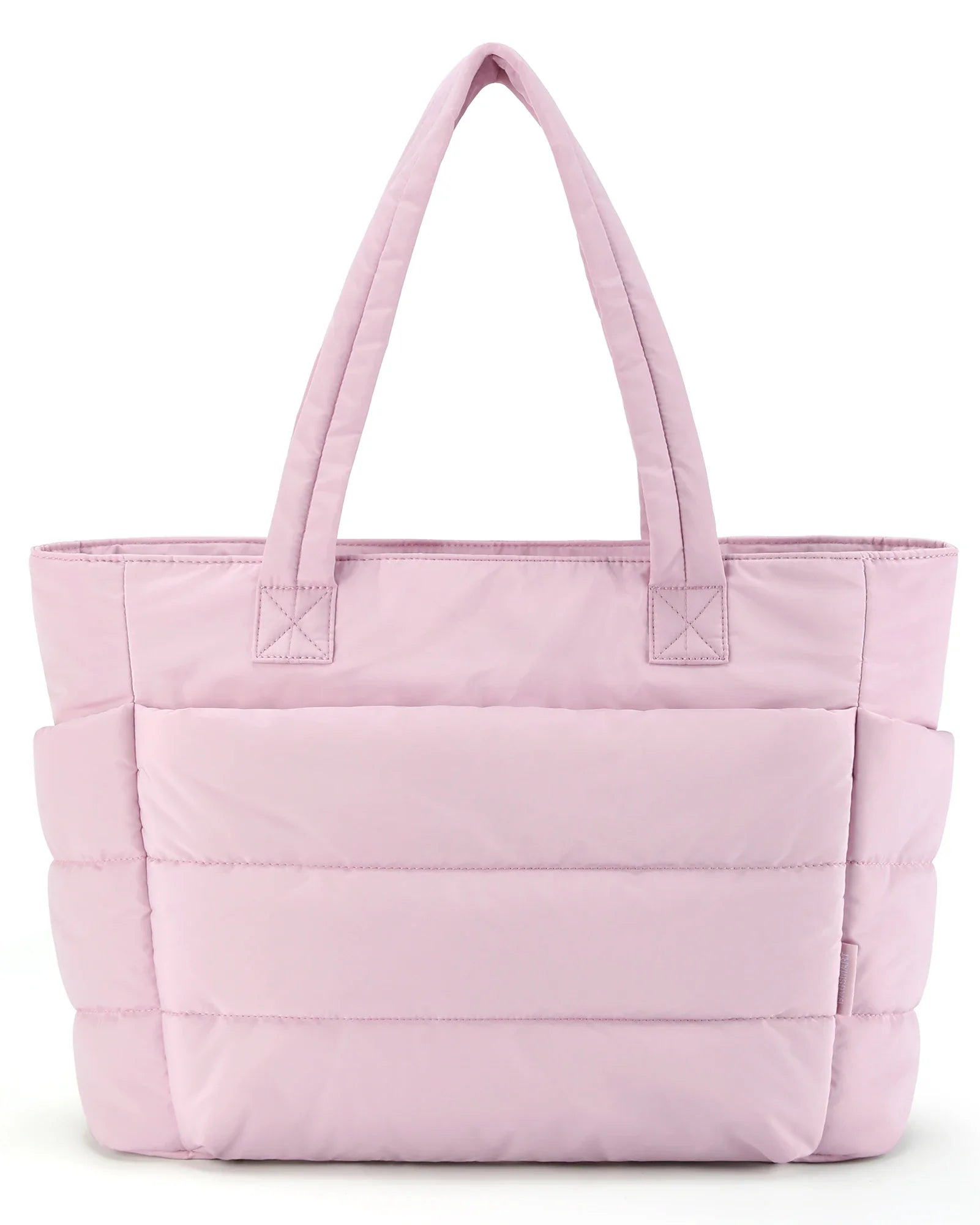 Sac Fourre-tout Matelassé Rose Spacieux