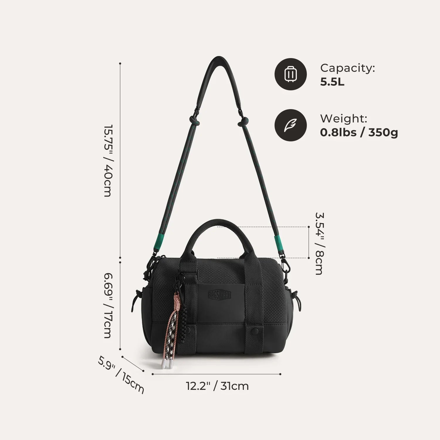 Sac Fourre-tout Duffle Femme Pratique