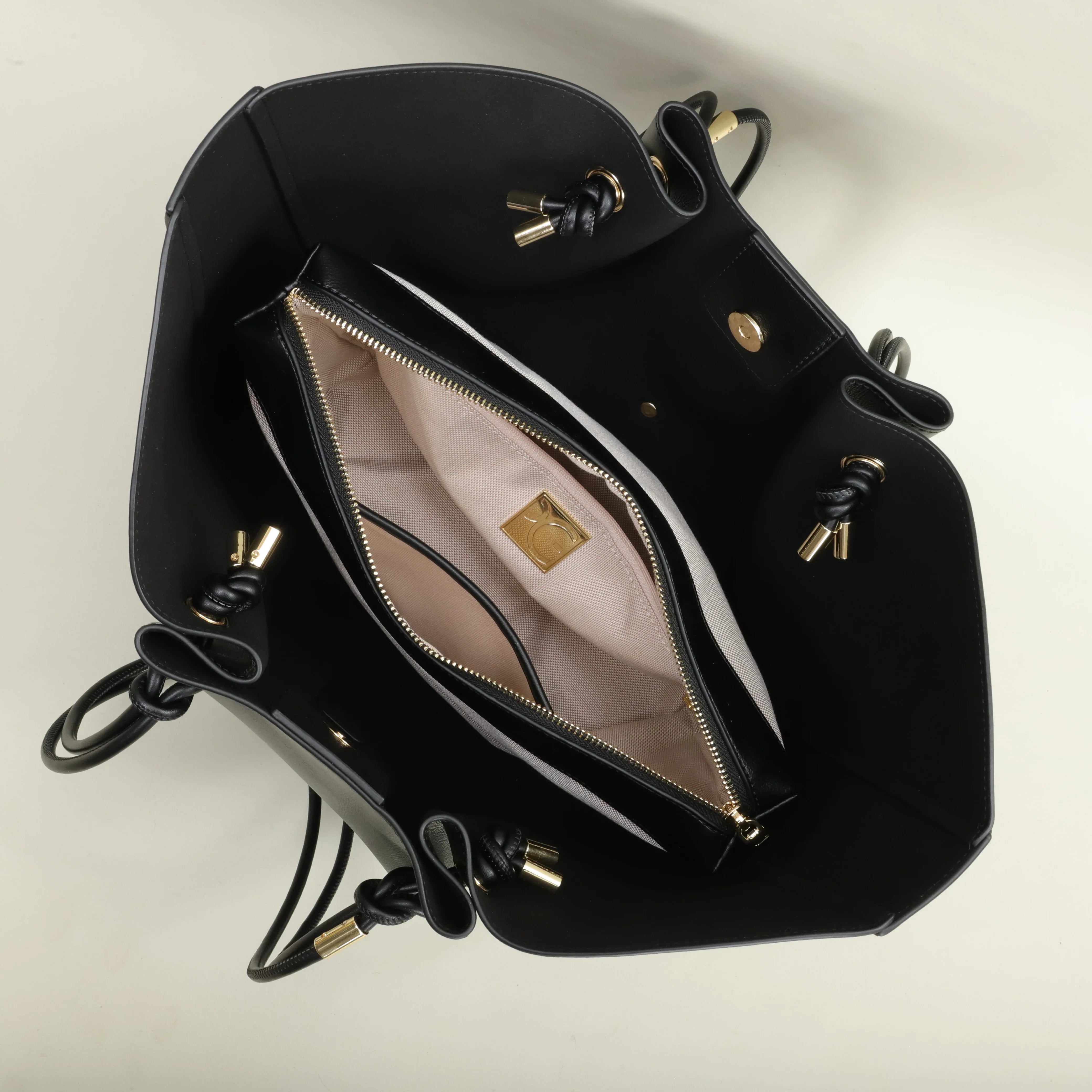 Sac Fourre-tout Similicuir Grande Capacité Classique