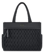 Sac Fourre-tout Polyester Gaufré Zippé