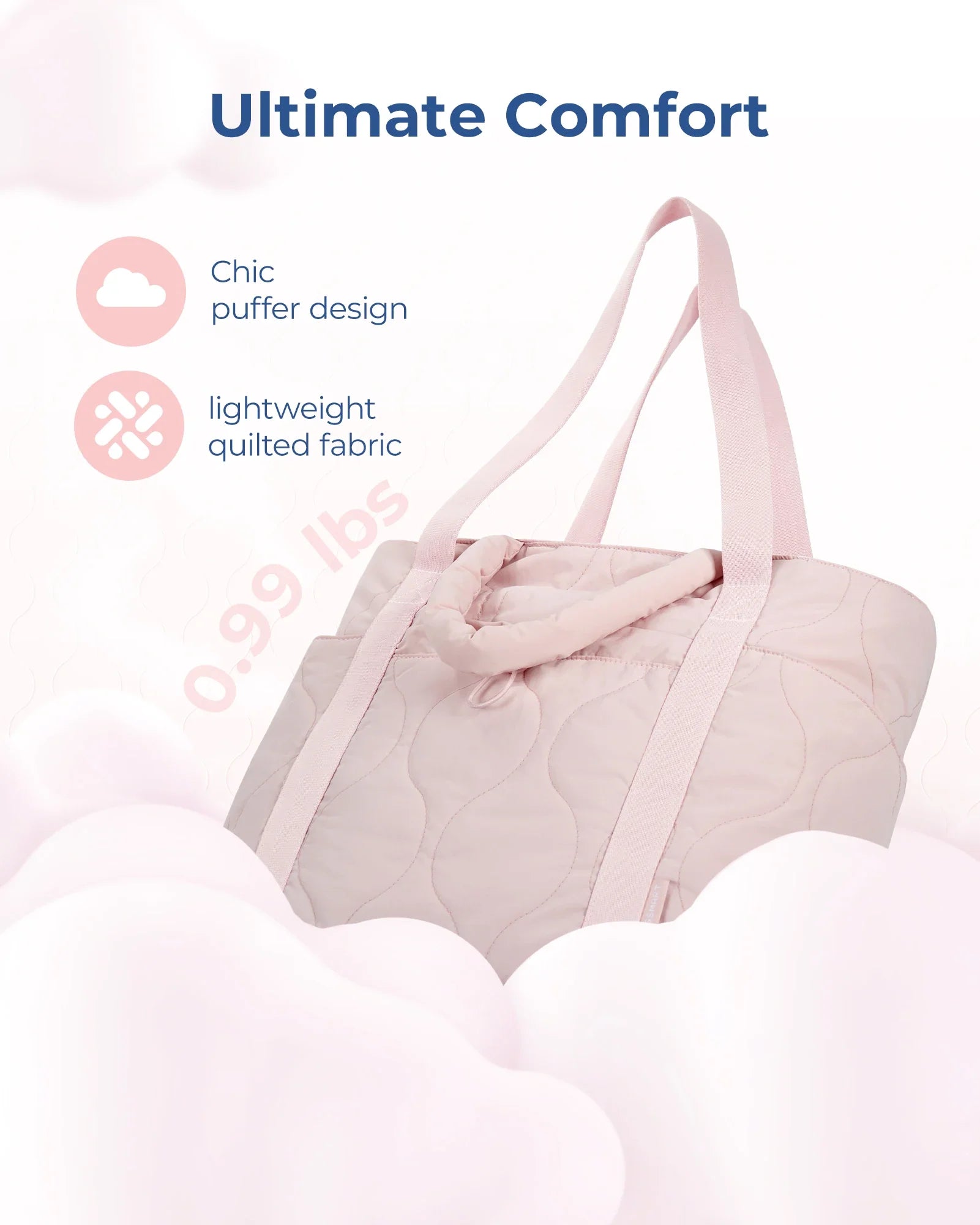 Sac Fourre-tout Coton Piqué Polyvalent Organisé
