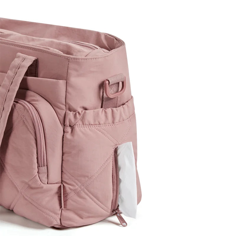 Sac Fourre-tout Capitonne Multi-poches Polyester