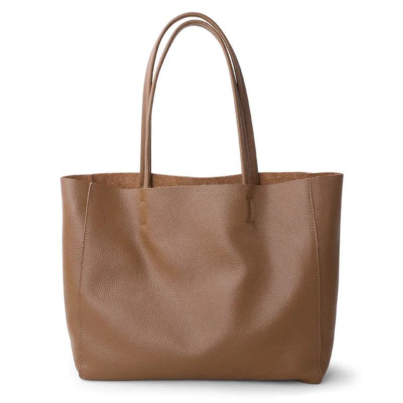 Sac Fourre-tout Quotidien Cuir Véritable