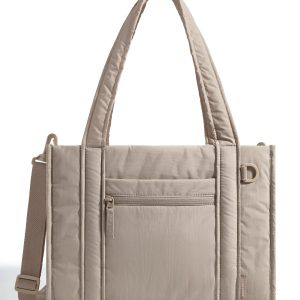 Sac Fourre-tout Matelassé Zippé Polyvalent