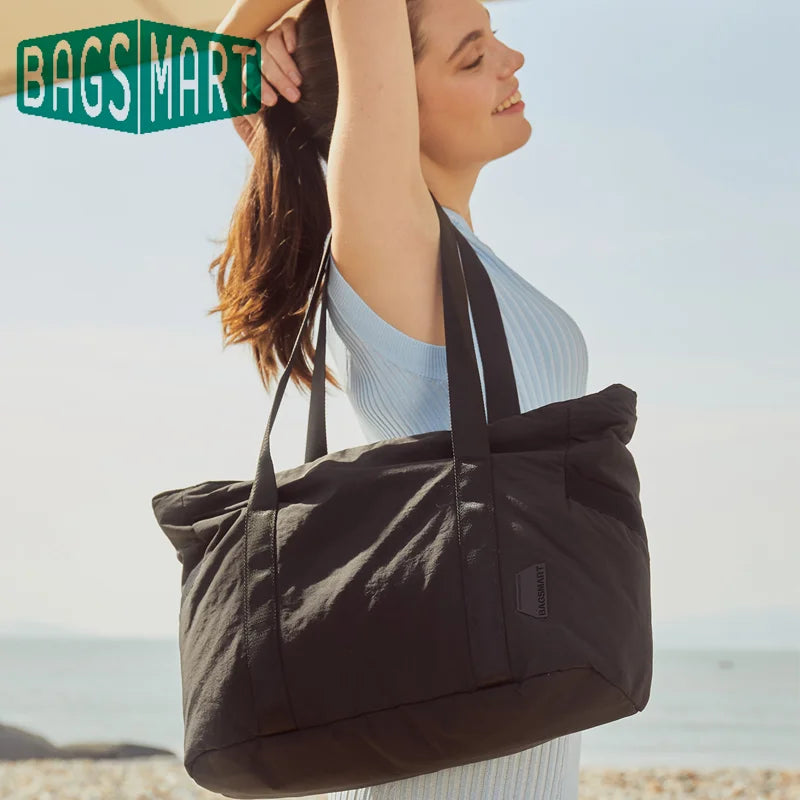 Sac Fourre-tout Rose Contemporain Spacieux