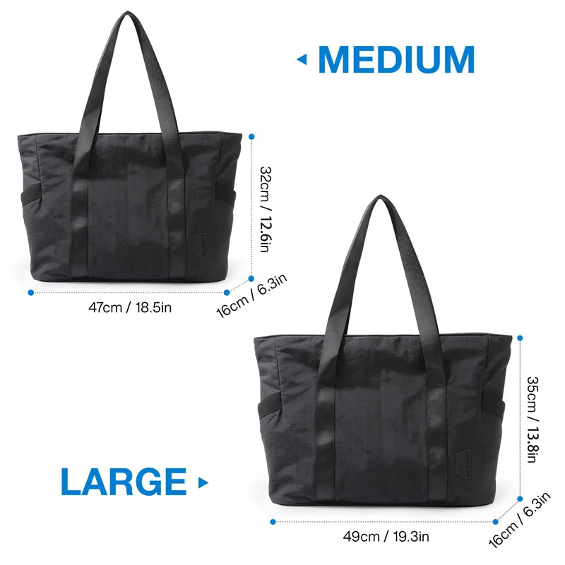 Sac Fourre-tout Léger Multi-poches pour Ordinateur