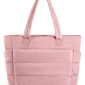 Sac Fourre-tout Ample Rose Tendance