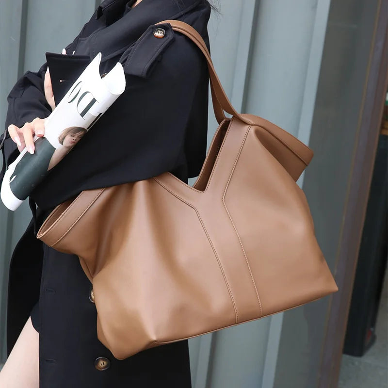 Sac Fourre-tout Similicuir Y-Design Élégant