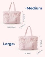 Sac Fourre-tout Doudoune Rose Spacieux