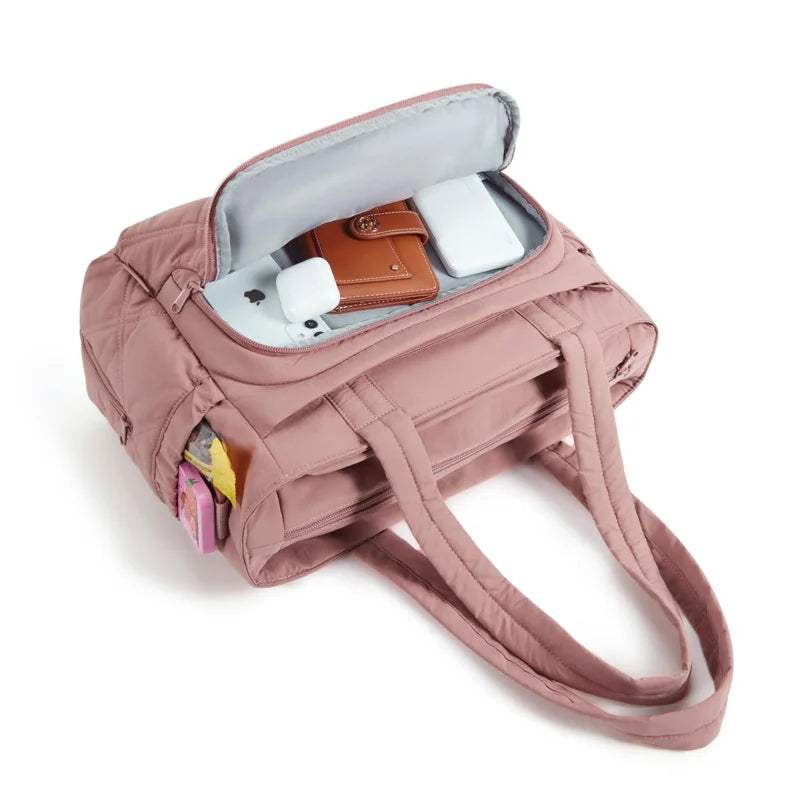 Sac Fourre-tout Capitonne Multi-poches Polyester