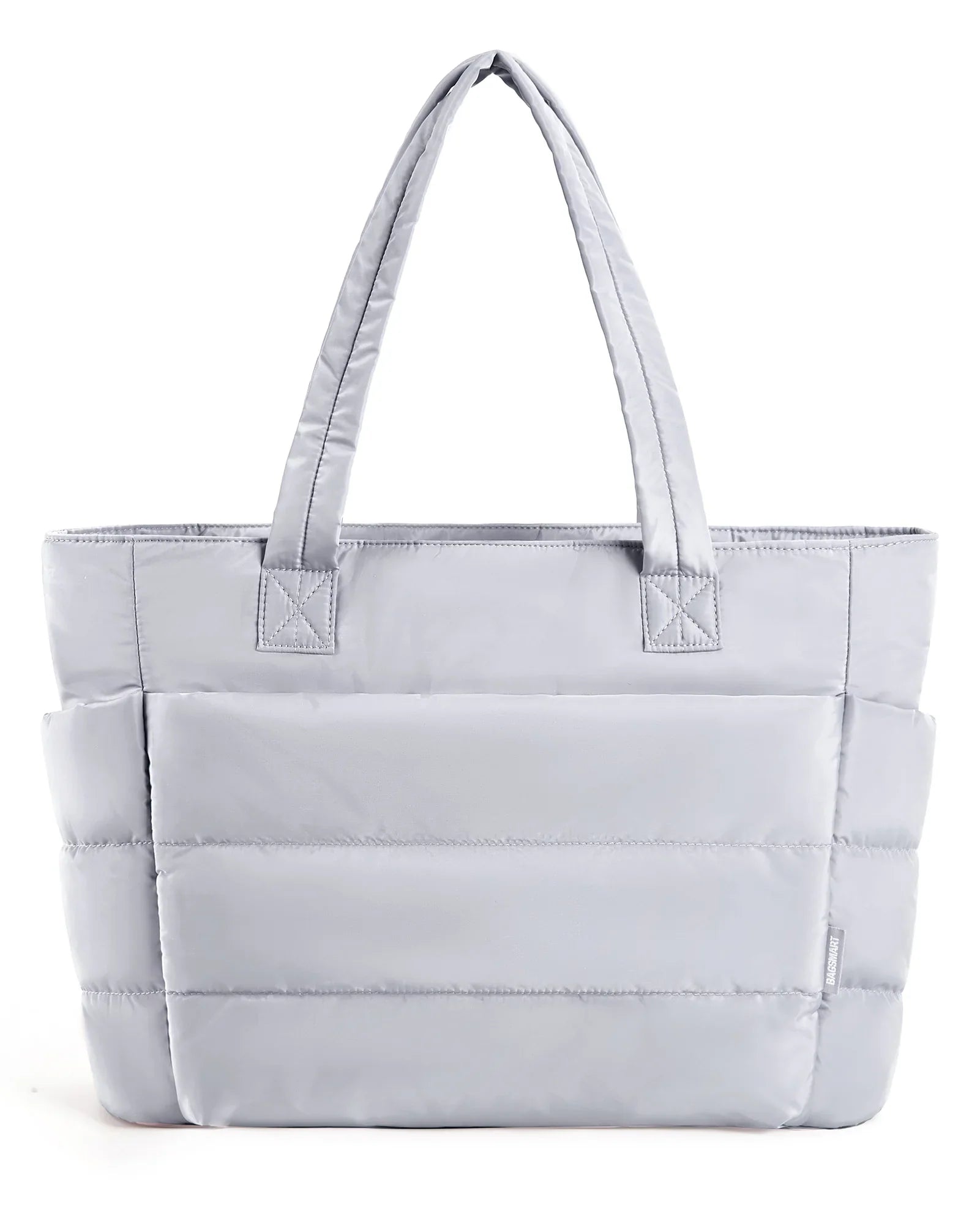 Sac Fourre-tout Rembourré Gris Clair Quotidien