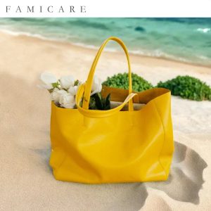 Sac Fourre-tout Épaule Cuir Vachette Doux