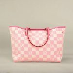 Sac Fourre-tout Rose Géométrique Polyester Doux