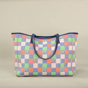 Sac Fourre-tout Femme Géométrique Multicolore Doux
