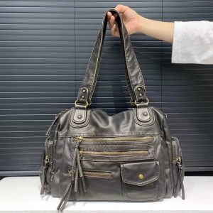 Sac Fourre-tout Biker Multi-poches Souple