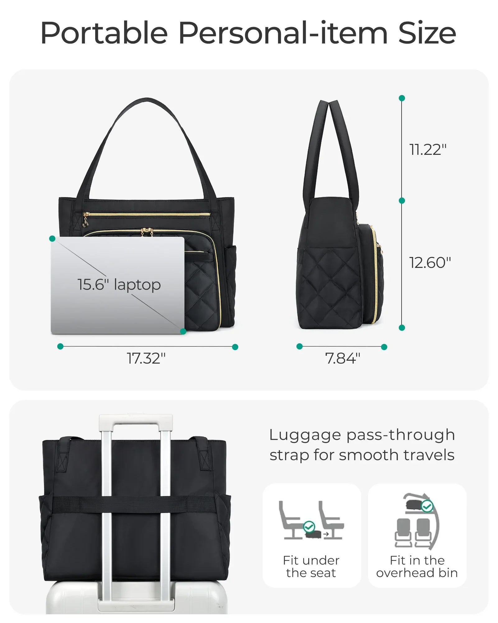 Sac Fourre-tout Organisé pour Professionnels