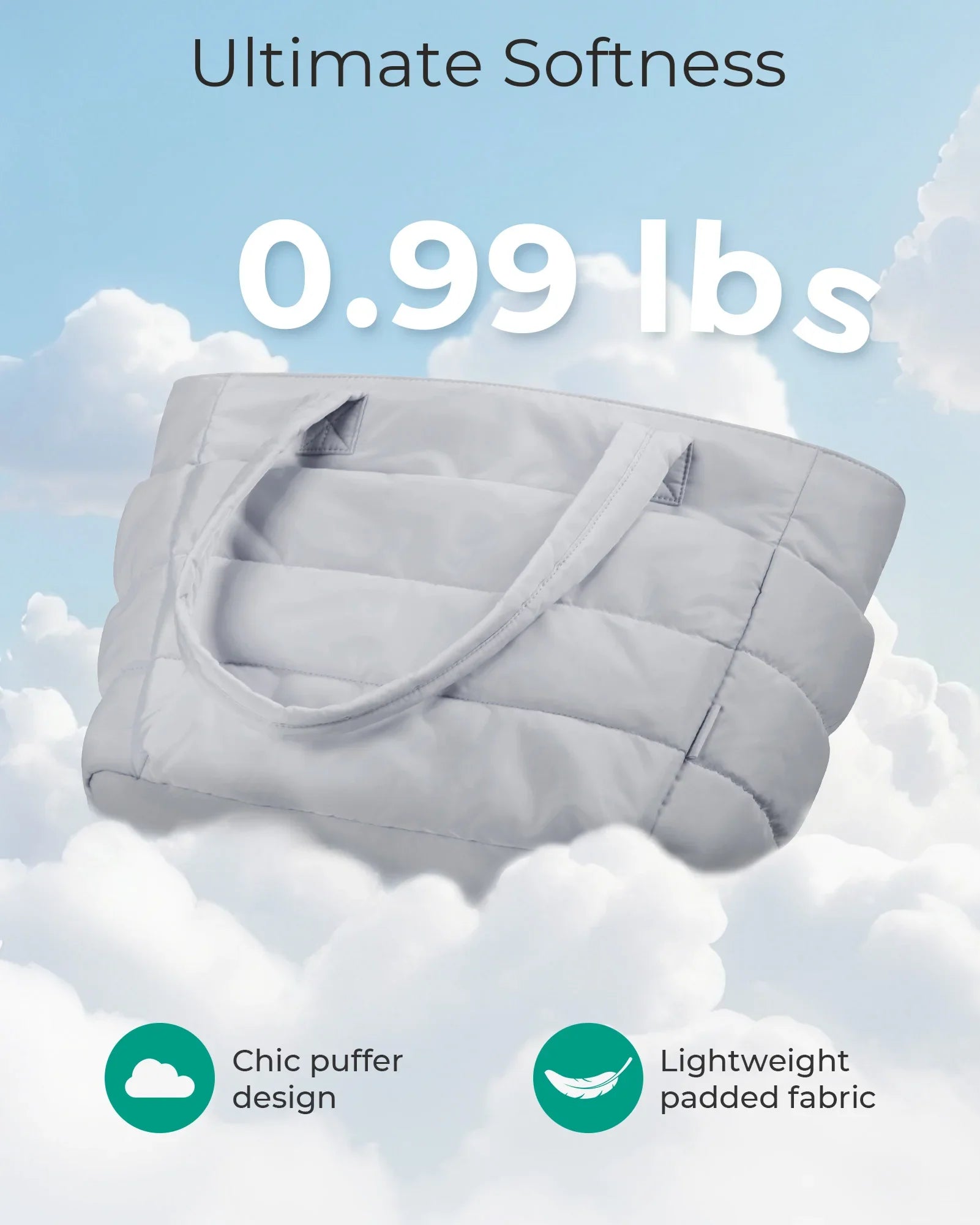 Sac Fourre-tout Doudoune Spacieux Léger