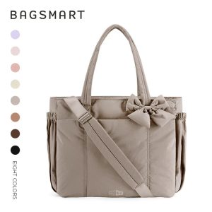 Sac Fourre-tout Polyester Orné d'un Nœud