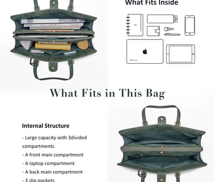 Sac Fourre-tout pour Ordinateur Portable