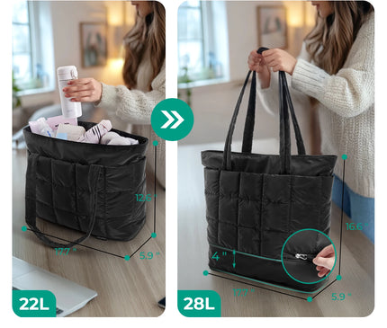 Sac Fourre-tout Extensible Imperméable Décontracté