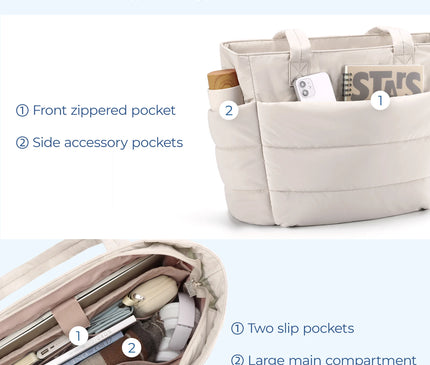 Sac Fourre-tout Femme Décontracté Doux