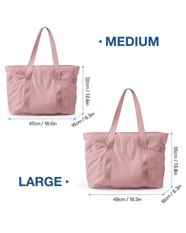 Sac Fourre-tout Rose Contemporain Spacieux