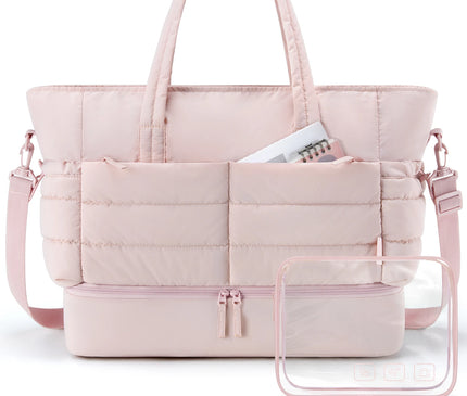 Sac Fourre-tout Polyester Matelassé Organisé