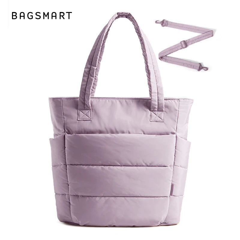 Sac Fourre-tout Polyester Rembourré Lilas