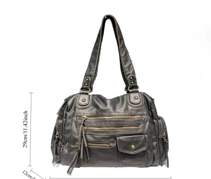 Sac Fourre-tout Biker Multi-poches Souple