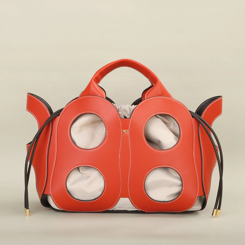 Sac Fourre-tout Seau Géométrique Ajouré