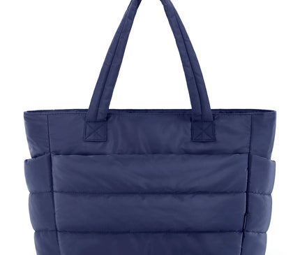 Sac Fourre-tout Polyester Rembourré Bleu Marine