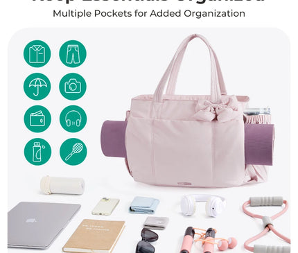 Sac Fourre-tout Puffy Nœud Élégant Polyester