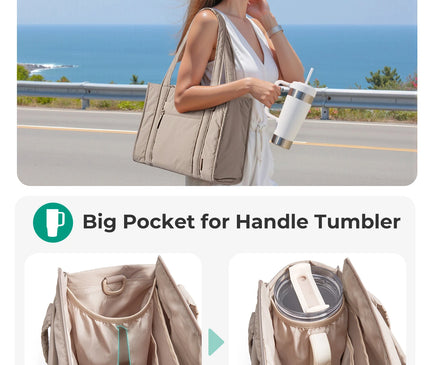 Sac Fourre-tout Minimaliste Léger Polyester