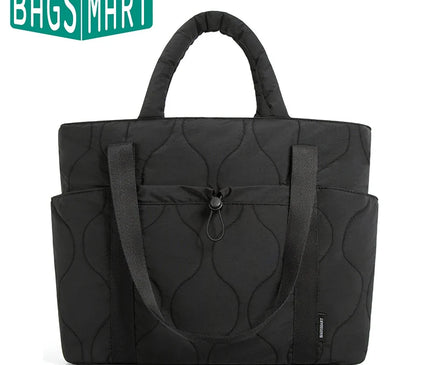 Sac Fourre-tout Matelassé Doux Rose