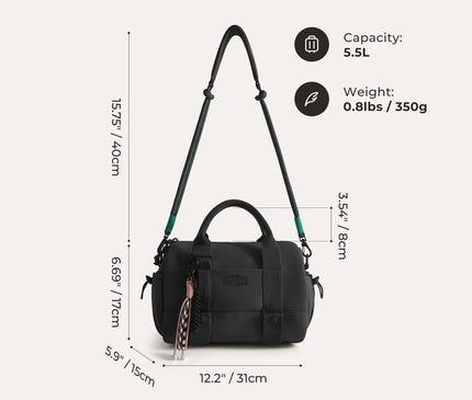 Sac Fourre-tout Compact Organisé Bandoulière