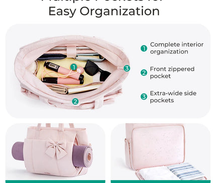 Sac Fourre-tout Nœud Décoratif Élégant