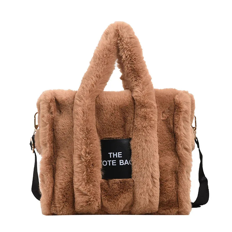 Sac Fourre-tout Moelleux Lettres Zippé