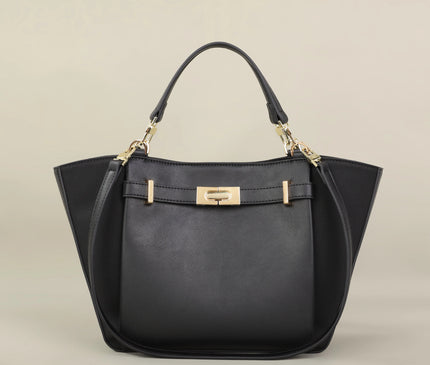 Sac Fourre-tout Élégant Boucle Dorée