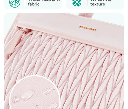 Sac Fourre-tout Rose Poudré Structuré