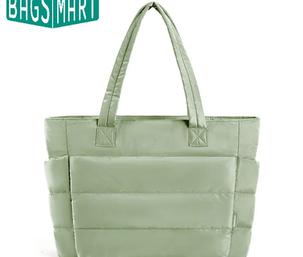 Sac Fourre-tout Rembourré Portable Prune